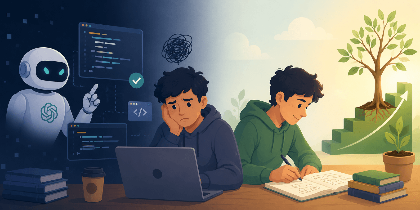 Why AI Tools Like ChatGPT Can Slow Down Real Coding Growth