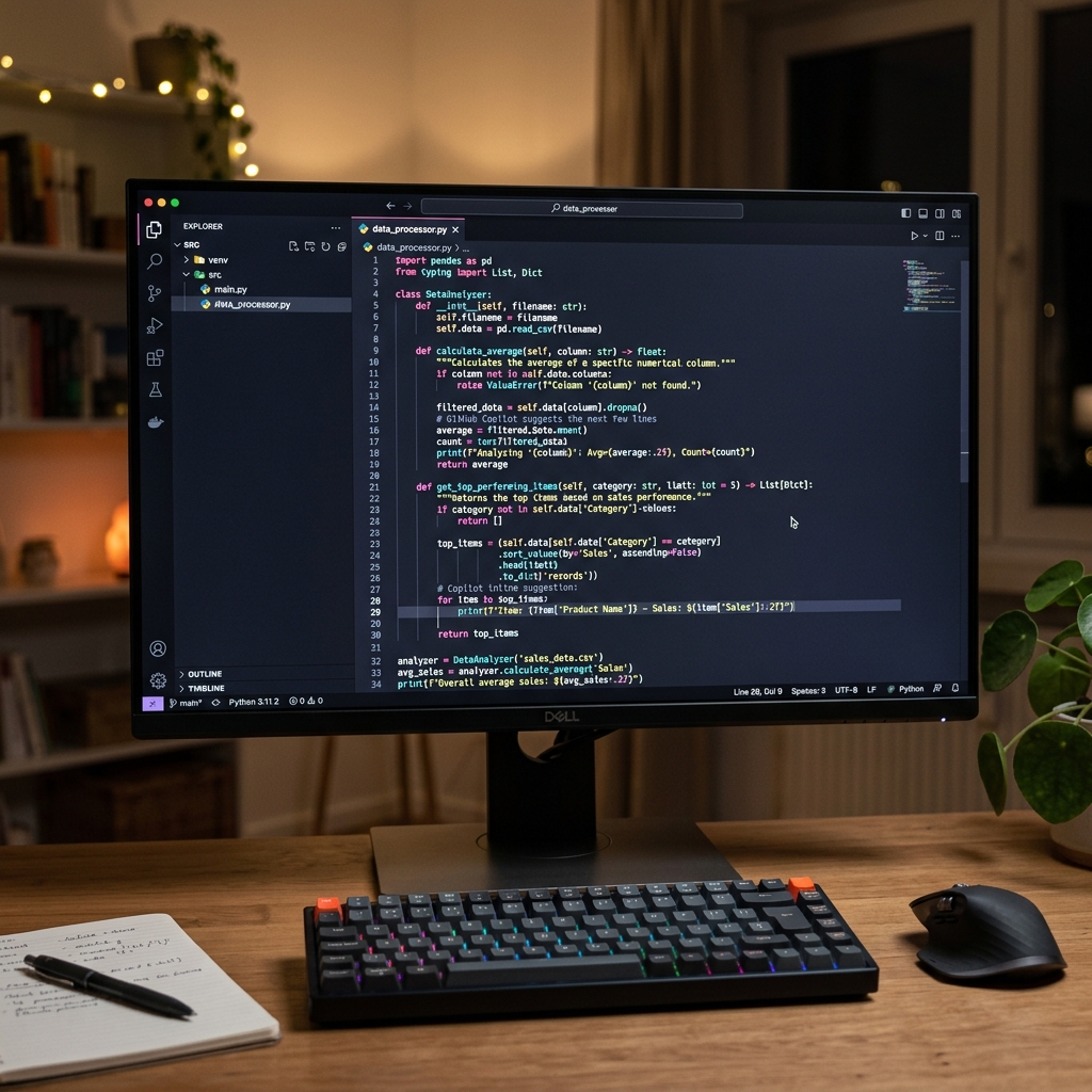 GitHub Copilot VS Code Autocomplete